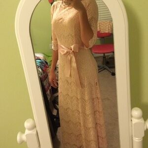 Dainty Jewell's Blush Night In Paris Dress